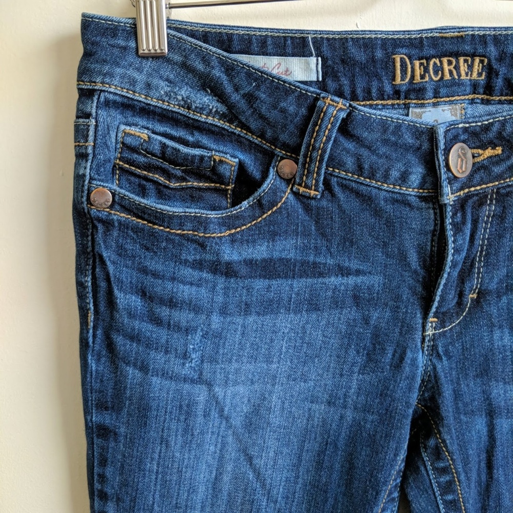 [Decree] Bootcut Distressed Jeans Sz 9